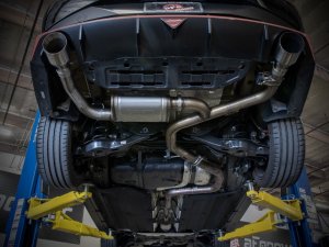 Takeda Hyundai Elantra N 3 inch Axle Back Exhaust System Polished Tips 2022 – 2023