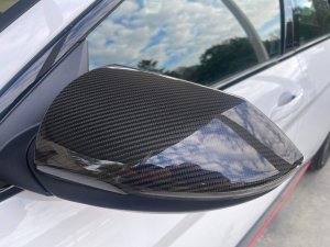 KDM RACER Elantra N Carbon Fiber Mirror Covers 2019 – 2022