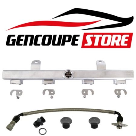 (image for) Gencoupe Store Genesis Coupe 2.0T Returnless Billet Fuel Rail Kit 