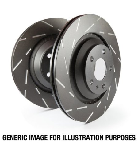 (image for) Ebc Ultimax Genesis Coupe Brembo Slotted Rotors Front Pair 2010 - 2016