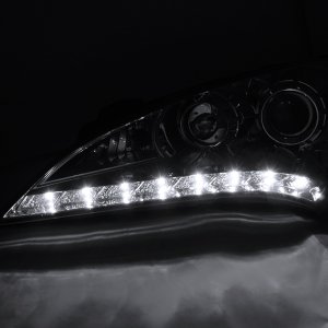 Spec-D Genesis Coupe Chrome Housing SMD LED Strip Headlights 2010 – 2012