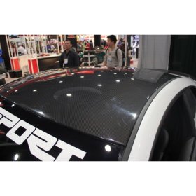 RK Sport Carbon Fiber Rear Roof Overlay Genesis Coupe 2010 - 2016