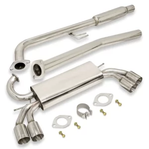 JDM Sport Genesis Coupe 2.0T Stainless Steel Polished Tip Cat Back Exhaust System 2010 - 2014