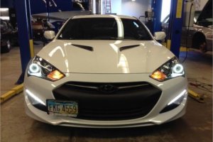Diode Dynamics Genesis Coupe White HD Halo Angel Eyes 2010 – 2016