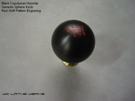  Lathewerks Copolymer Sphere Shift Knob - Various Colors 2013 Genesis Coupe 