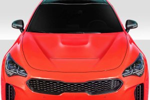 Extreme Dimensions Kia Stinger Duraflex GTS Look Hood 2018 – 2023