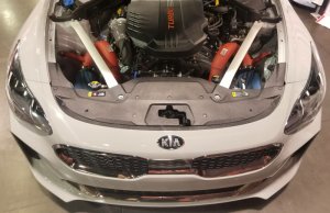 Injen Kia Stinger 3.3T Cold Air Intake System Wrinkle Black 2018 – 2023